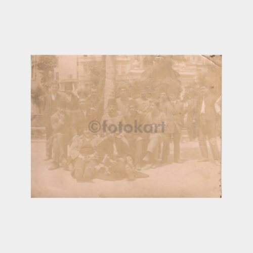 1911 Öğrenciler Görünüşlü Eski Fotoğraf