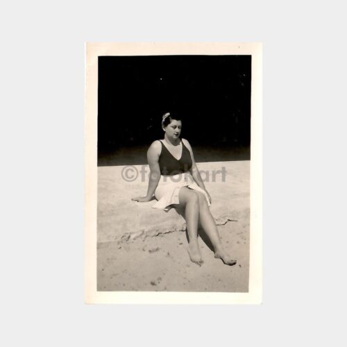 Plajda Mayolu Kadın Fotoğraf