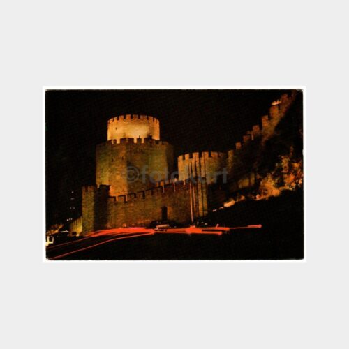 Rumelihisarı Gece Görünüş Kartpostal