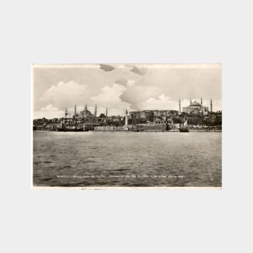 1923 Sultanahmet Ahırkapı Feneri Kartpostal