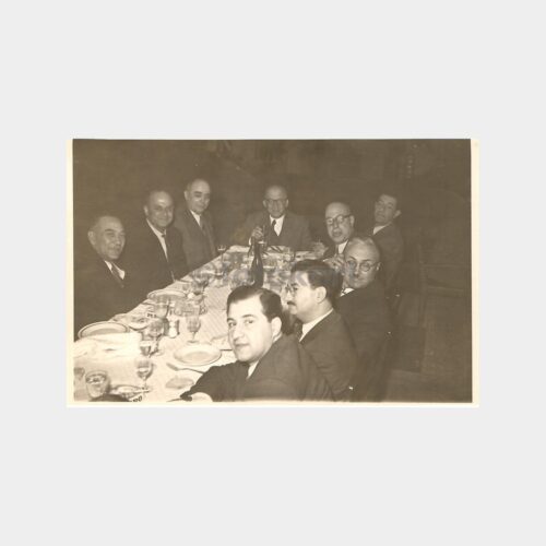 1954 Taksim Belediye Yemek Konulu Fotoğraf