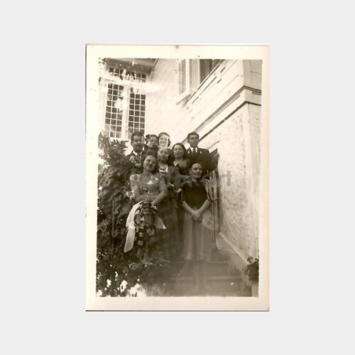 Tarihi Ev Merdivende Topluluk Fotoğraf