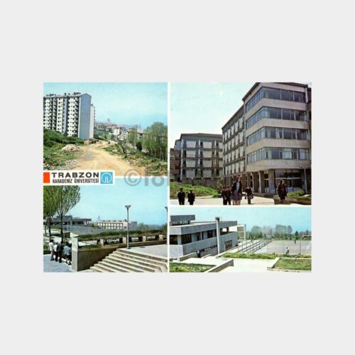 Trabzon Karadeniz Üniversite Görünüş Kartpostal