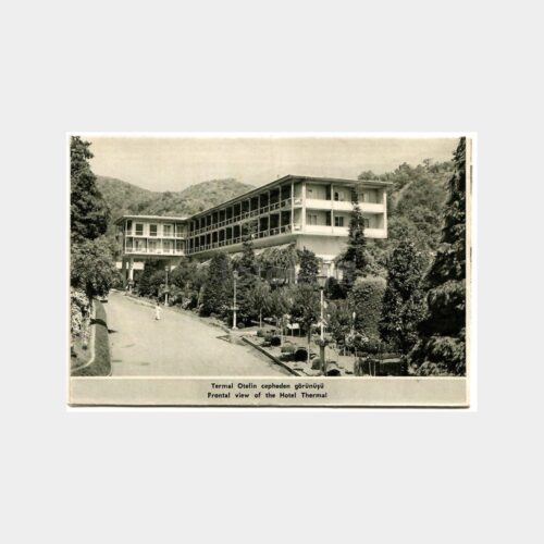 Yalova Kaplıcaları Boş-Resimli Mektup Kağıdı