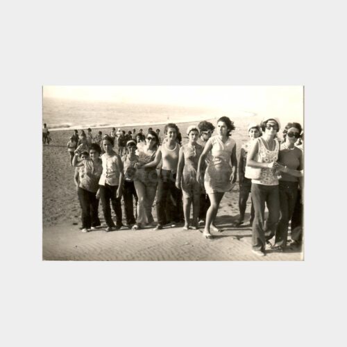 1964 Yalova Sahili Okul Gezisi Fotoğraf