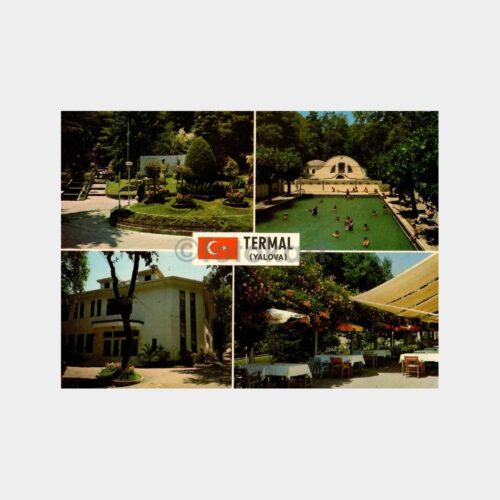 Yalova Termal 4 Değişik Görünüş Kartpostal